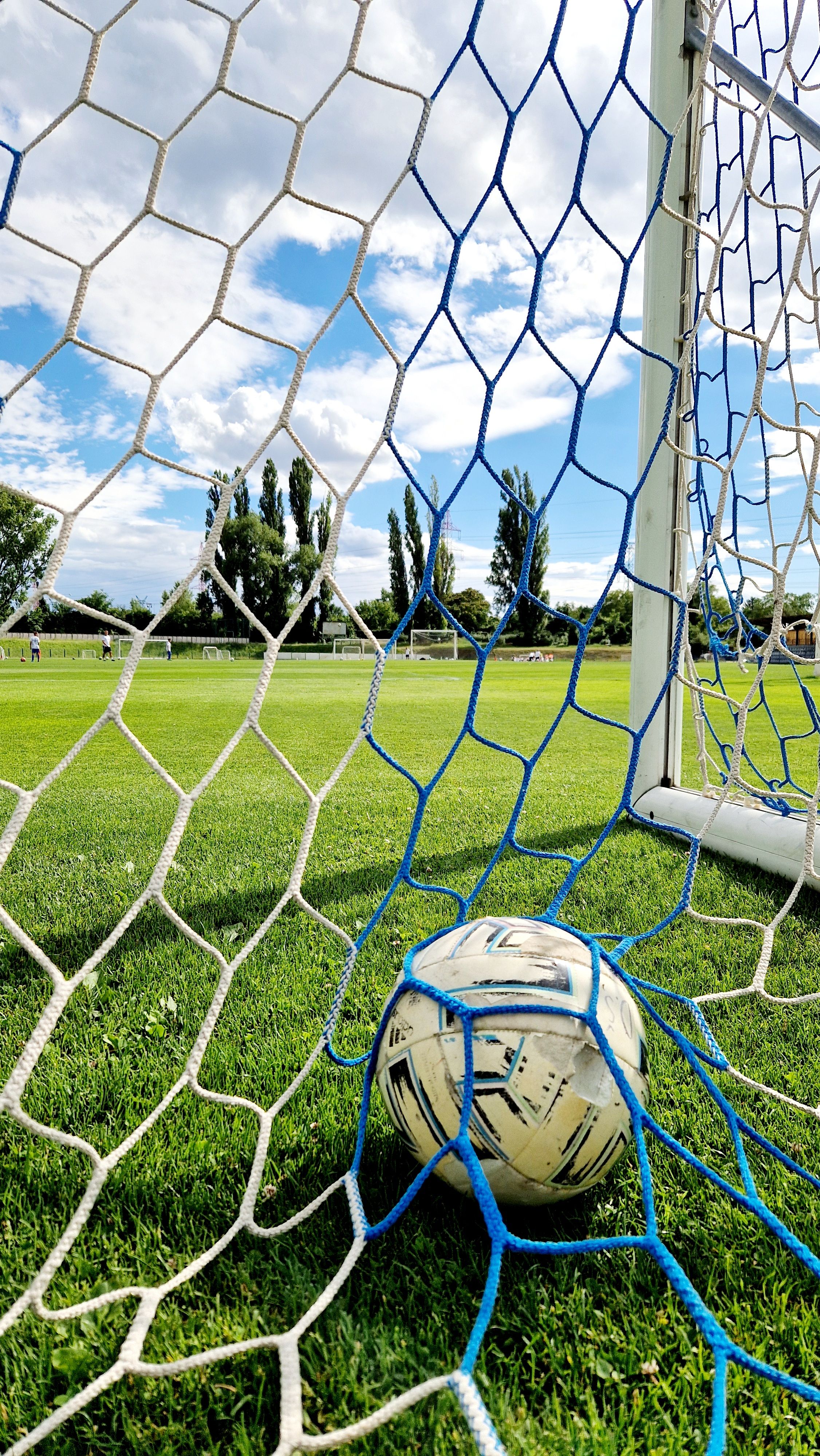 A grassroots goal on a Sunday morning